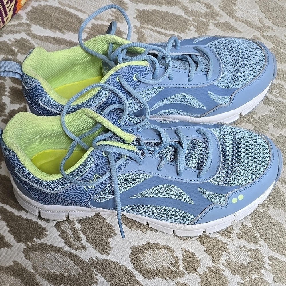 Ryka Women's Blue and Green Sneakers